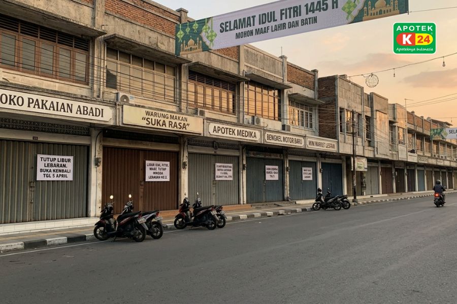 Banyak Toko Tutup Sementara saat Liburan, Apotek K-24 Tetap Buka?